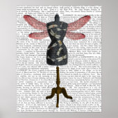Dragonfly Mannequin Poster (Vorne)