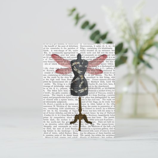 Dragonfly Mannequin Postkarte (Stehend Vorderseite)
