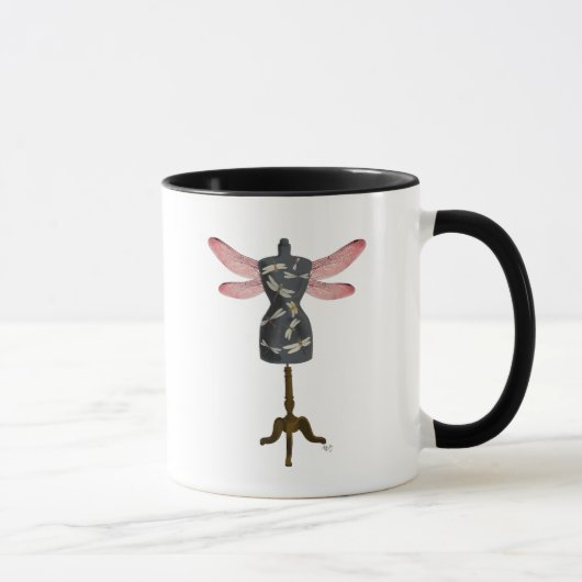 Dragonfly Mannequin Tasse (Rechts)