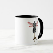 Dragonfly Mannequin Tasse (VorderseiteRechts)