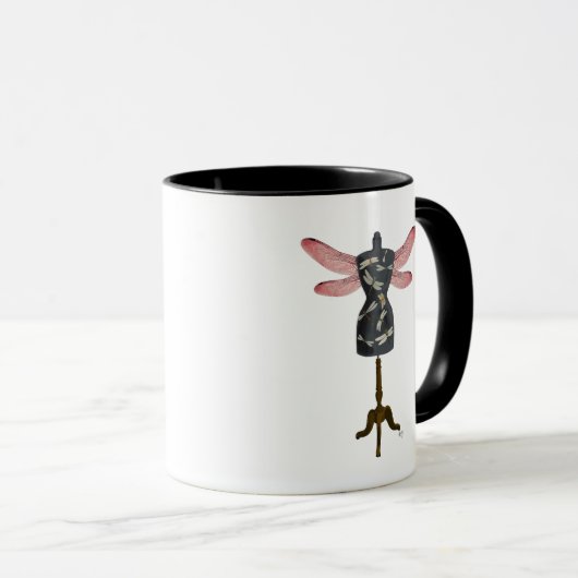 Dragonfly Mannequin Tasse (VorderseiteRechts)