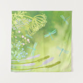 Dragonfly Meadow Wandteppich (Vorderseite (Horizontal))