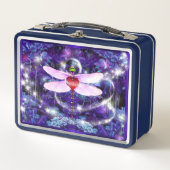 Dragonfly Metall Brotdose (Vorderseite)