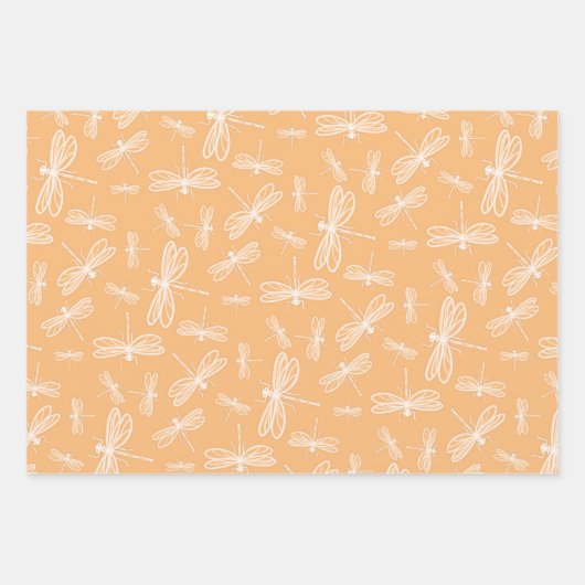 Dragonfly-Minimal Geschenkpapier Set (Vorderseite 2)