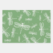 Dragonfly-Minimal Geschenkpapier Set (Vorderseite)