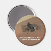 Dragonfly-Mission nach Titan Magnet (Vorderseite/Rückseite)