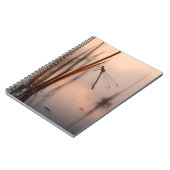 Dragonfly-Misty-Dawn-Notebook Notizblock (Linke Seite)