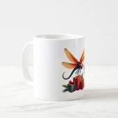 Dragonfly mit Geschenkklatsche Kaffeetasse (Vorderseite Links)
