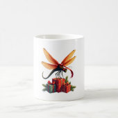 Dragonfly mit Geschenkklatsche Kaffeetasse (Mittel)