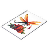 Dragonfly mit Geschenkklatsche Notizblock (Linke Seite)
