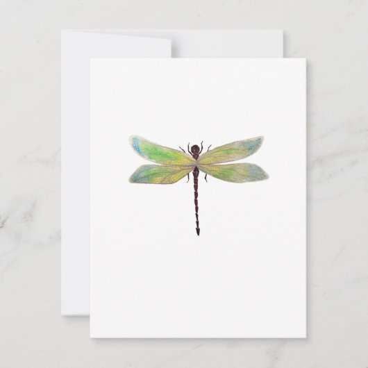 Dragonfly Mitteilungskarte (Vorderseite)