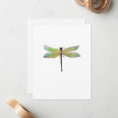 Dragonfly Mitteilungskarte (Vorderseite/Rückseite Beispiel)