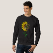 Dragonfly Mom Cute Sunflower Dragonflys Lover Moth Sweatshirt (Vorne ganz)