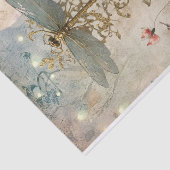 Dragonfly-Mondlicht im Märchengarten Seidenpapier (Ausschnitt)