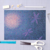 Dragonfly Moon Seidenpapier (Handwerk)