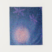 Dragonfly Moon Wandteppich (Vorderseite)