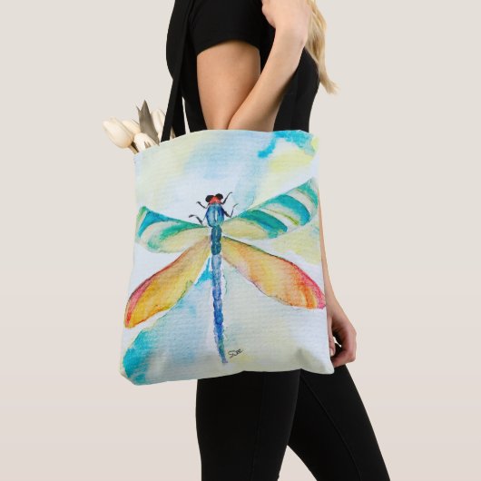 Dragonfly-Multimedia-DruckmaschineTote Tasche (Von Nahem)