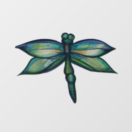 Dragonfly Nature Art Dragonflies Fensteraufkleber