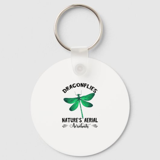Dragonfly Nature Insect Nature's Aerial Acrobat Dr Schlüsselanhänger (Vorderseite)