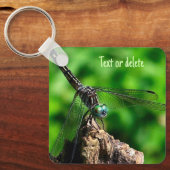 Dragonfly Nature Personalisiert Schlüsselanhänger (Vorderseite)