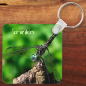 Dragonfly Nature Personalisiert Schlüsselanhänger (Rückseite)