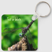Dragonfly Nature Personalisiert Schlüsselanhänger (Rückseite)
