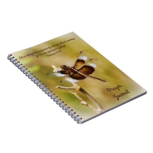 Dragonfly Nature Prayer Journal Notizblock (Rechte Seite)