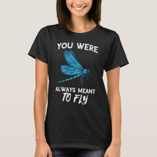 Dragonfly-Natureinsekt bedeutet immer Drachenflieg T-Shirt