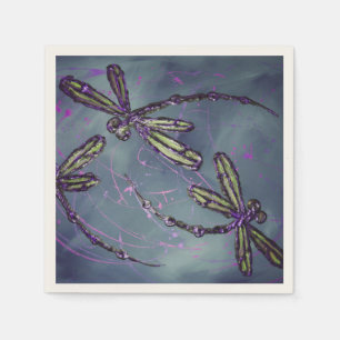 Dragonfly Night Flit Serviette