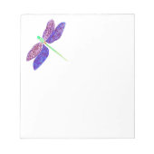 Dragonfly Notepad Notizblock (Vorderseite)
