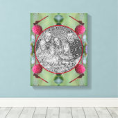 Dragonfly On Dogwood Frucht Gestalten Sie Ihr eige Leinwanddruck (Insitu (Holzboden))