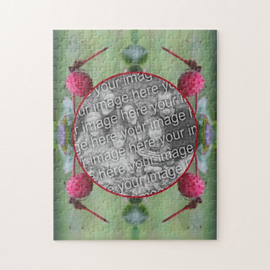 Dragonfly On Dogwood Frucht Gestalten Sie Ihr eige Puzzle (Vertikal)