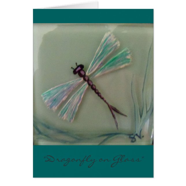 "Dragonfly on Glass" (Vorne)