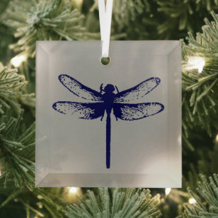 Dragonfly Ornament Aus Glas