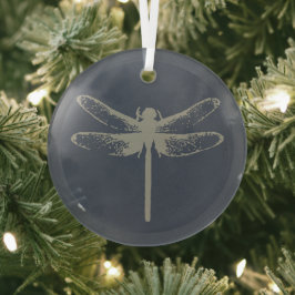 Dragonfly Ornament Aus Glas