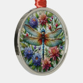 Dragonfly-Ornament Ornament Aus Metall (Rechts)