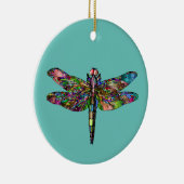 DRAGONFLY ORNANAMENT KERAMIK ORNAMENT (Rechts)
