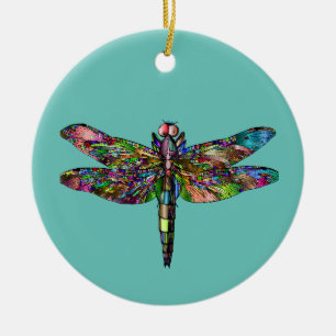 DRAGONFLY ORNANAMENT KERAMIK ORNAMENT
