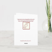 Dragonfly Paare Karte (Rückseite)