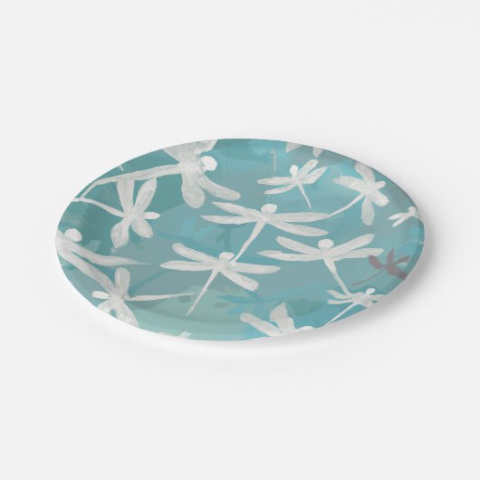 Dragonfly Paper-Teller Pappteller (Schrägansicht)