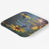 Dragonfly Pappteller (Gewinkelt)