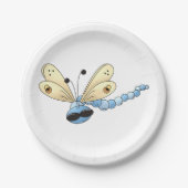 Dragonfly Pappteller (Vorderseite)