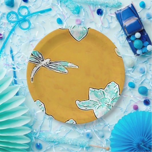 Dragonfly Pappteller (Party)