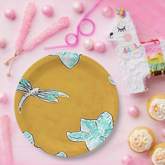 Dragonfly Pappteller (Party)