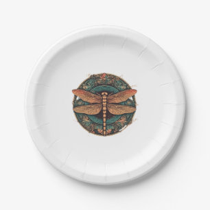 Dragonfly Pappteller