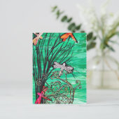 Dragonfly Park Postcard Postkarte (Stehend Vorderseite)