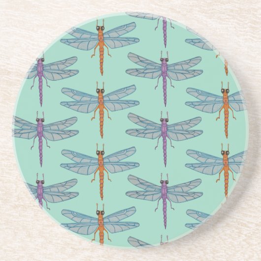 Dragonfly pattern getränkeuntersetzer (Vorne)