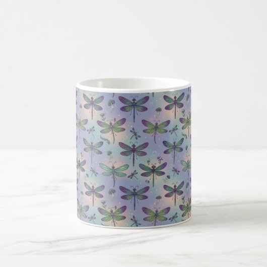 Dragonfly Pattern Kaffeetasse (Mittel)