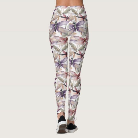 Dragonfly Pattern Leggings (Rückseite)