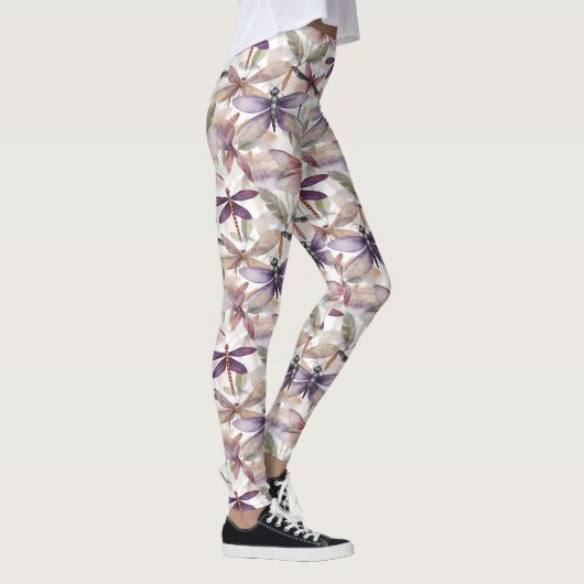 Dragonfly Pattern Leggings (Rechts)